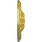 Ekena Millwork Acanthus Ceiling Medallion, Hand-Painted Rich Gold, 11 3/8"OD x 2"P CM11ACRGS - alternate 3